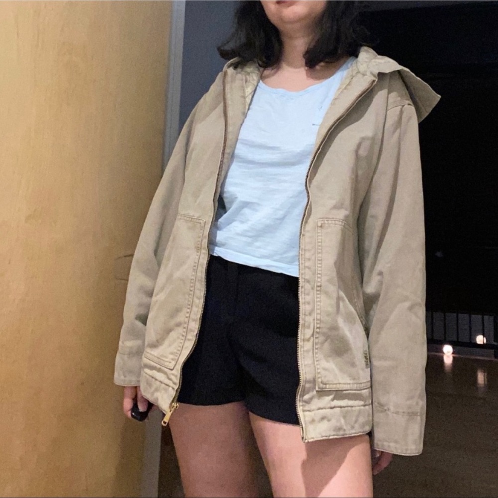 Aritzia TNA Tan Utility Jacket with Tags